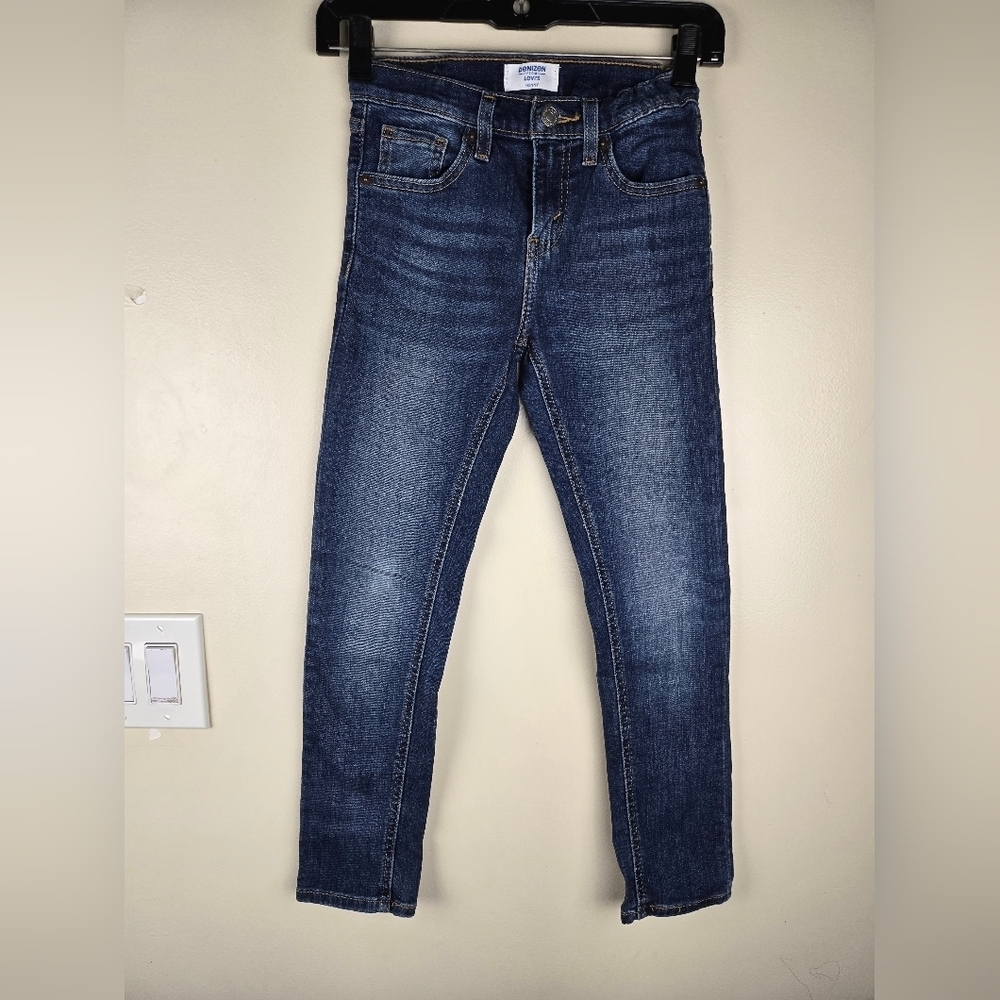 Deninzen From Levi's Kids Skinny Blue Jeans 10 Regular Size